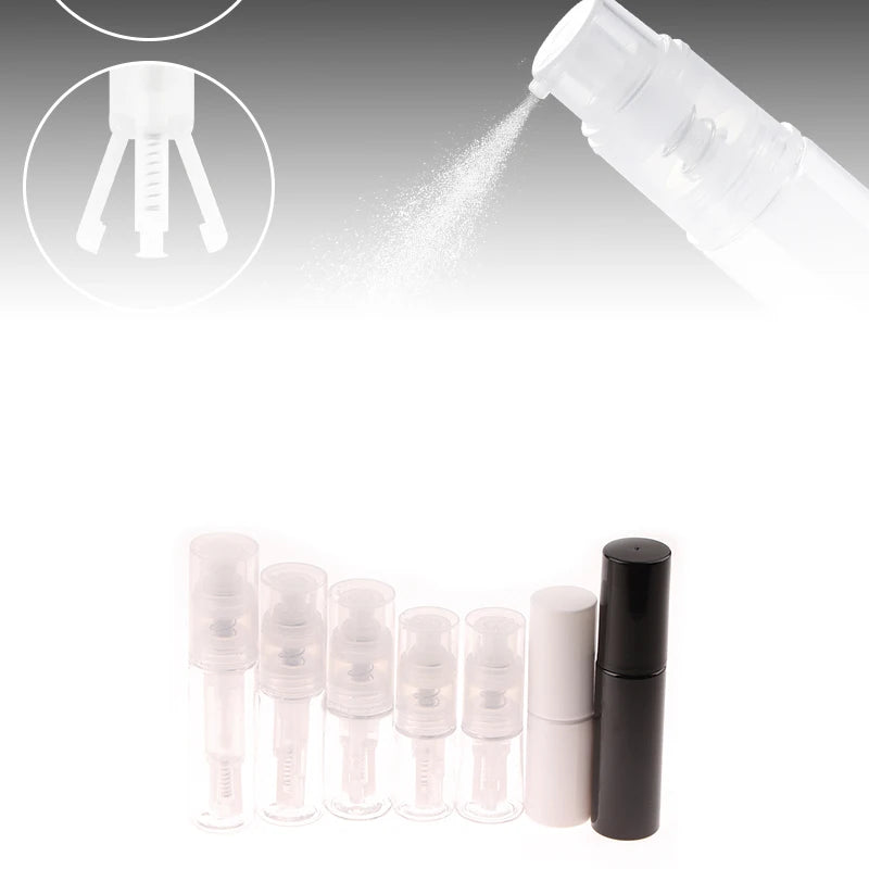 8/10/14/18/25ml Plastic Dry Powder Spray Bottle Refillable Atomizer Baby Powder Dispenser Detachable Makeup Cosmetics Sprayer Oasis Select