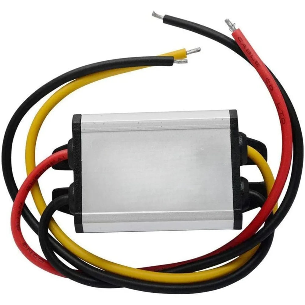 DC Converter Buck Module 12V To 6V 3A Reduced Voltage Regulator Car Power Converter Output Power Adapters Aluminum Alloy Shell Oasis Select 12V to 6V 3A