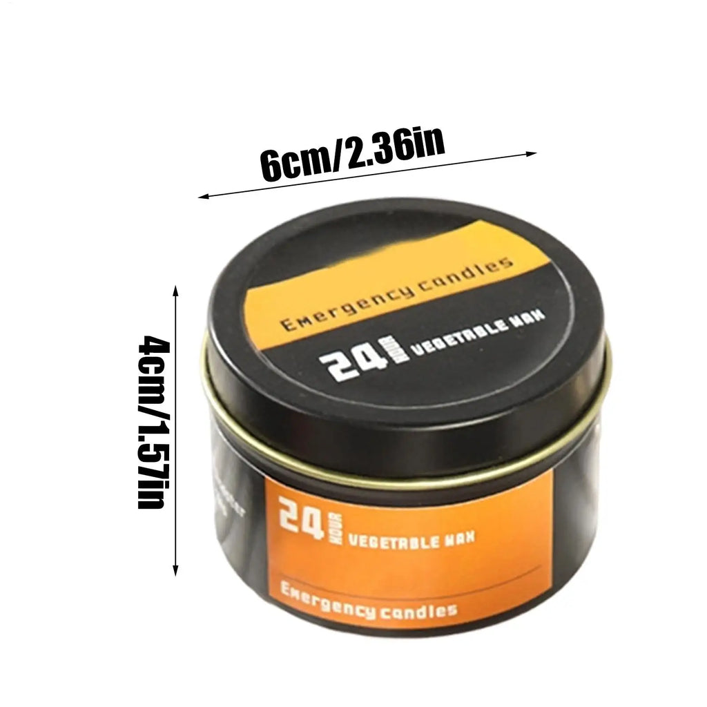4Pcs Emergency Candles No Electricity Lighting Power Outages Windproof Prevention Emergency Supplies For Household Outdoor Oasis Select