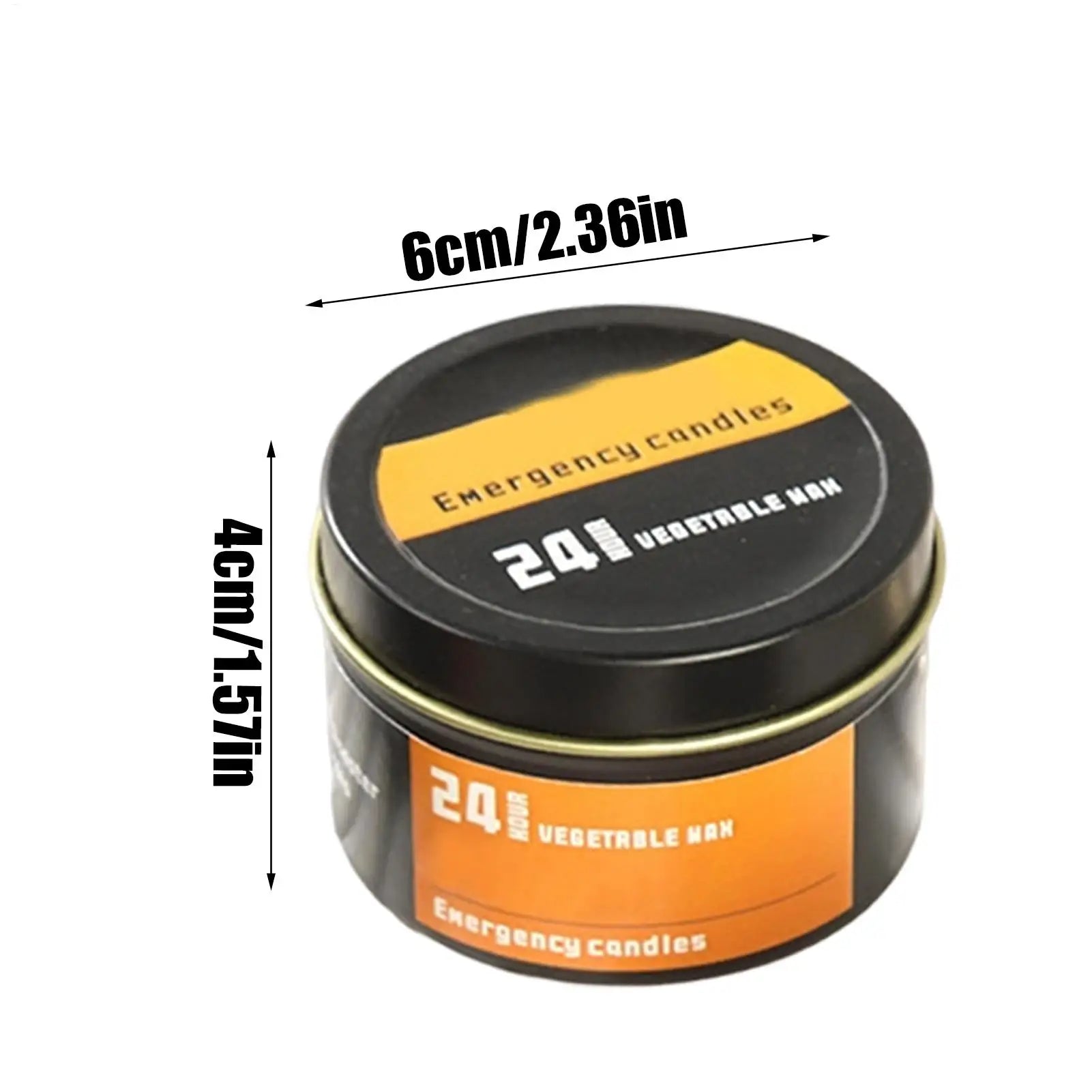 4Pcs Emergency Candles No Electricity Lighting Power Outages Windproof Prevention Emergency Supplies For Household Outdoor Oasis Select