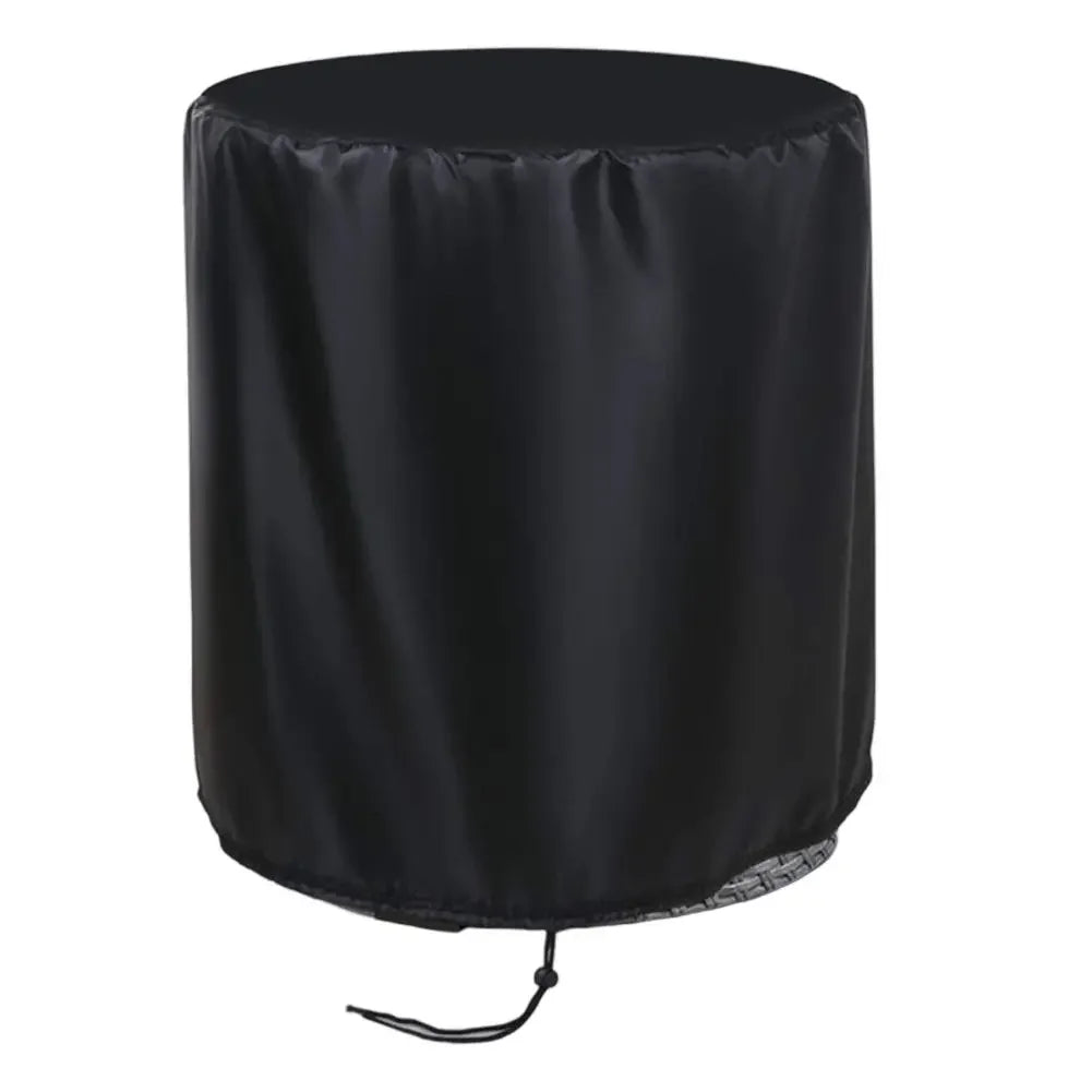 Small Round Patio Table Cover 52x58 cm for Outdoor Bar and Coffee Tables 210D Oxford Cloth Water Resistant Drawstring Oasis Select black China Mainland