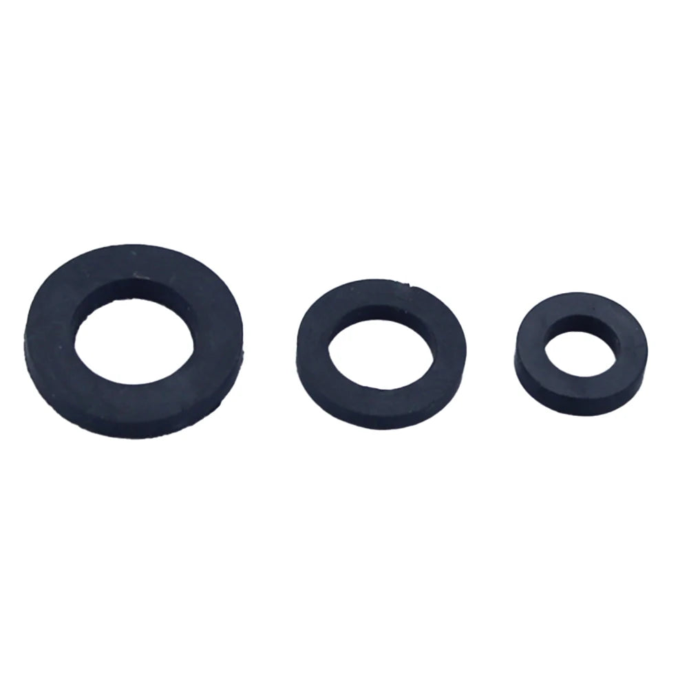 13PCS Mixed Tap Washers Rubber Grommet Bath Sink Basin Shower Seal Drip 3/8" 1/2" 3/4" O-Ring Gasket Seal Accessories Oasis Select