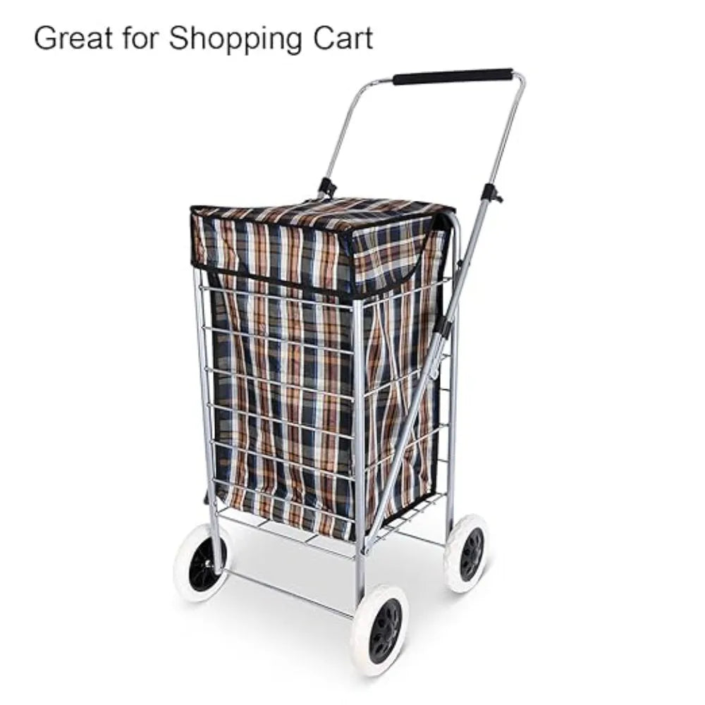 2Pcs 5in Wheel Shopping Cart Wheels Travelling Trolley Caster EVA Replacement Travel Suitcase Rubber Luggage Wheel