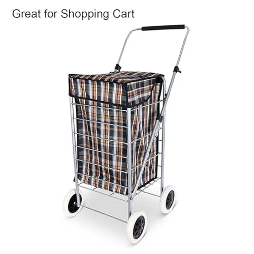 2Pcs 5in Wheel Shopping Cart Wheels Travelling Trolley Caster EVA Replacement Travel Suitcase Rubber Luggage Wheel Oasis Select