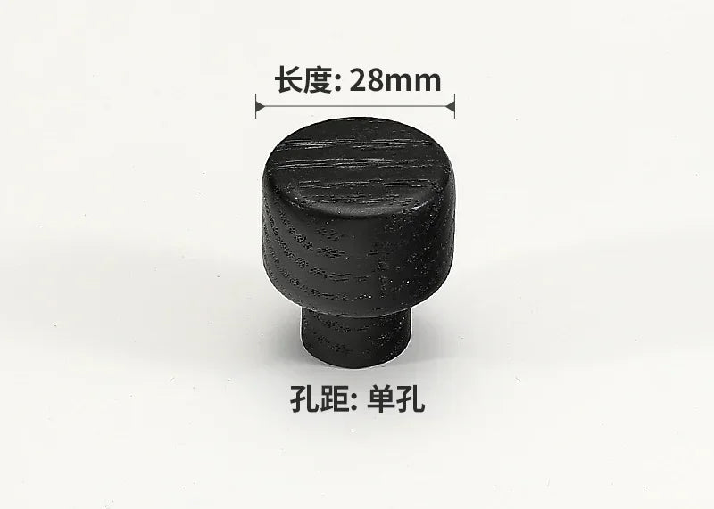 1PCS wooden wardrobe door handles high-end natural wood wind extended walnut cabinet drawer handles kitchen cabinet handles Oasis Select 28mm