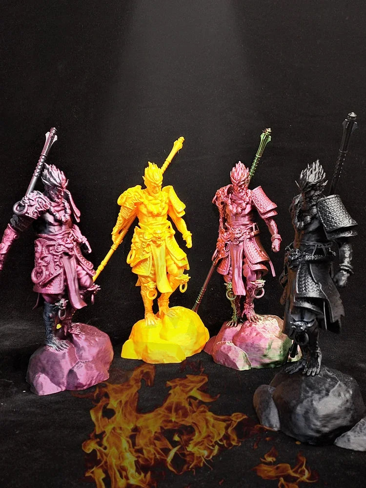 Game Black Myth Wukong Animation Entity Hand Do Qitian Great Saint Statue Creative Display Battle Holy Buddha Oasis Select