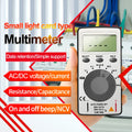 AN101 Mini Digital Multimeter 4000Count T-RMS AC/DC NCV Capacitance Ammeter Voltmeter Tester Multimetro Digital Profesional Test Oasis Select Default Title