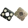 4-LED 850nm IR Illuminator Board – 90° CCTV Night Vision