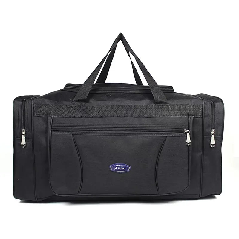 Men's Waterproof Oxford Duffle Bag | Large Travel Weekend Bag