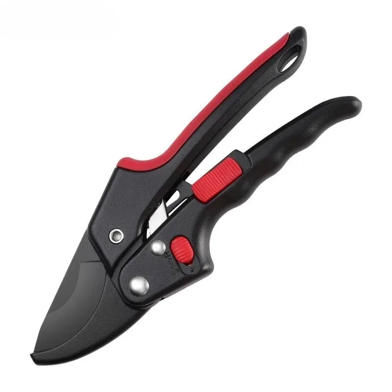 Adjustable Ratchet Skip Garden Pruning Shear SK5 Steel Cutter Labor-saving Gardening Plant Scissor Branch Pruner Trimmer Tools Oasis Select