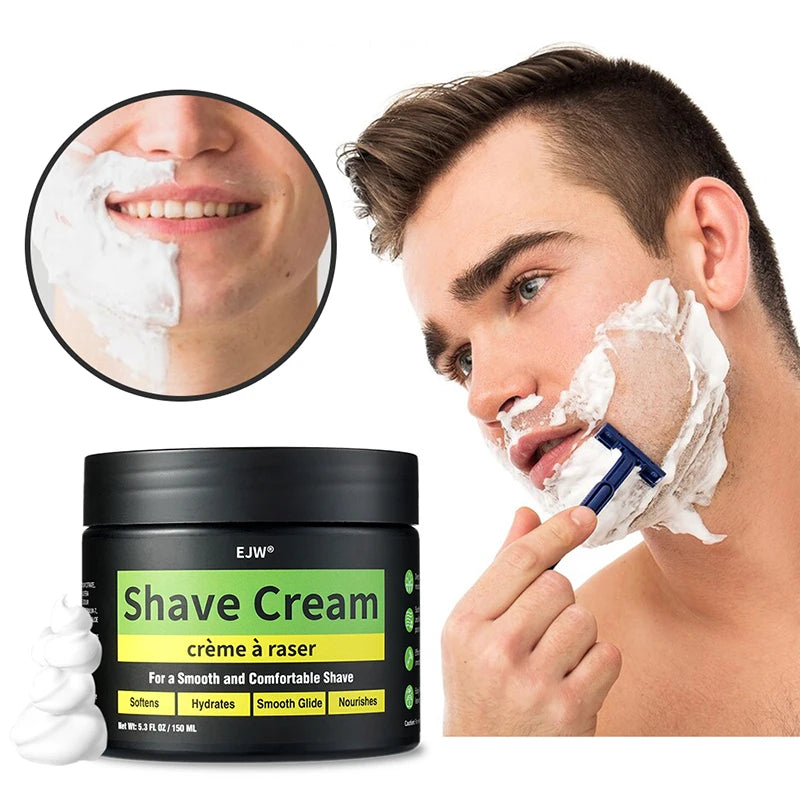 Luxury Shaving Cream for Men- Sandalwood Scent - Soft, Smooth & Silky Shaving Soap - Rich Lather for the Smoothest Shave Oasis Select Option 1