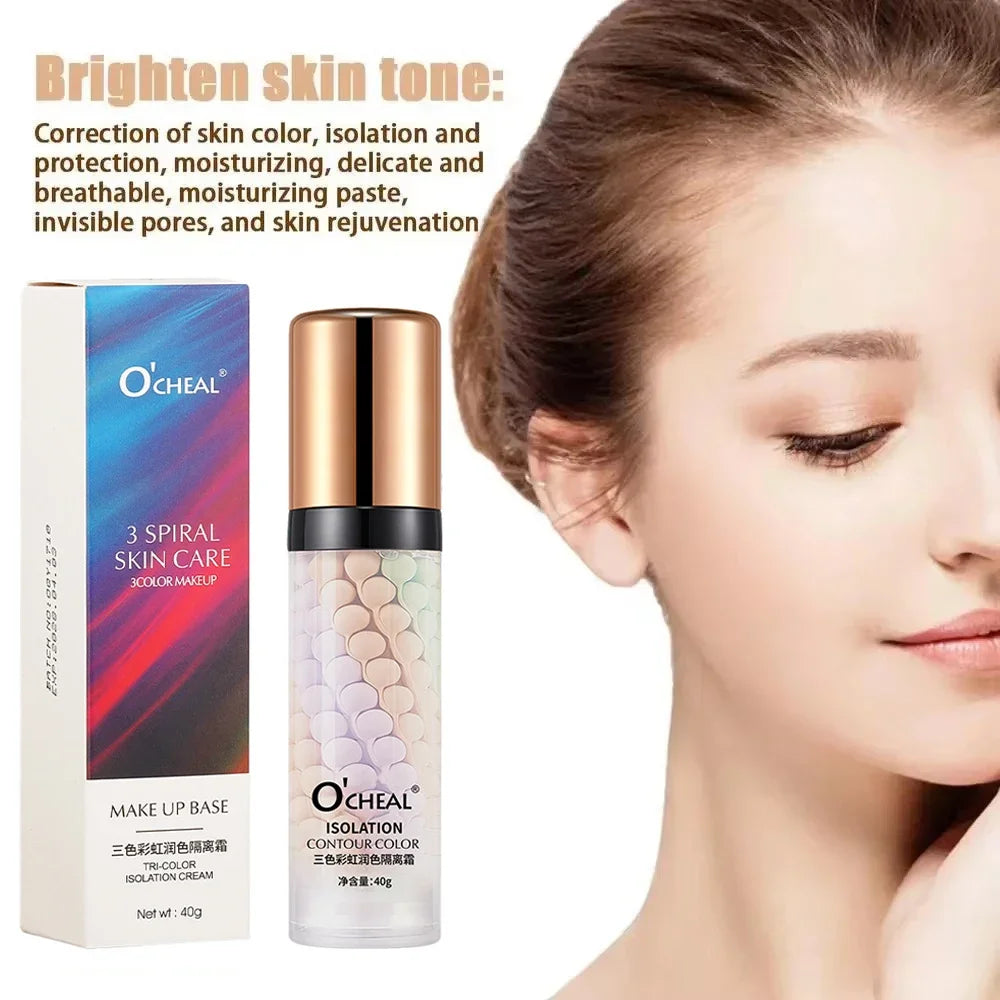 SADOER BB Cream Primer – Hydrating Brightening Foundation 40g