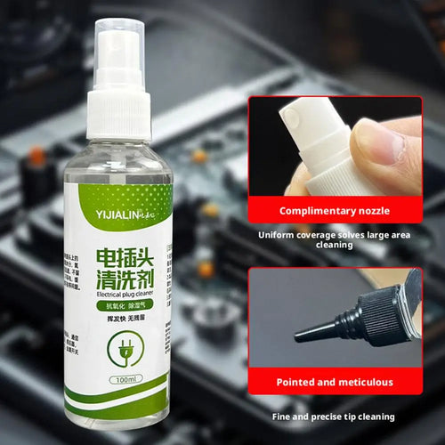 100ml Electrical Contact Cleaner Spray – Fast-Drying Formula Contact Cleaner Spray Oasis Select