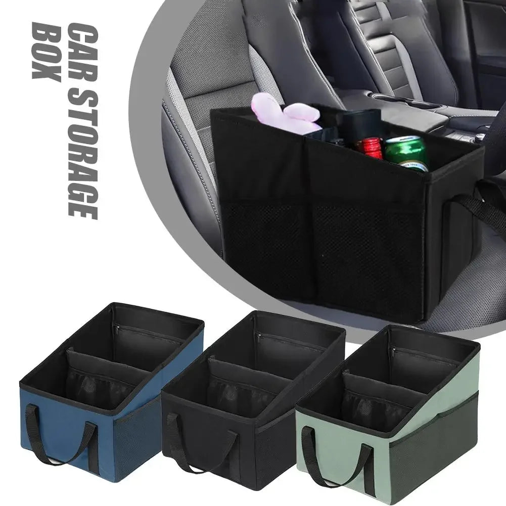Car Trunk Organizer – Foldable High-Capacity Storage Box