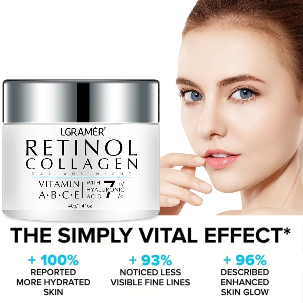Retinol Wrinkle Remover Face Cream Firming Lifting Anti Aging Fade Fine Lines Moisturizing Whitening Repair Skin Care Cosmetics Oasis Select