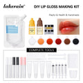 Lakerain Lip Gloss Making Kit DIY Raw Material Moisturizing Lip Gloss Base Tool Kit High Quality Professional DIY Lip Gloss Set Oasis Select DIY Lip Gloss Kit