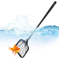 Pool Net Fish Tank Salvage Net Aquarium Cleaning Tool Portable Debris Removal Accessories for Fish Tank Tubs Fountain Oasis Select Default Title