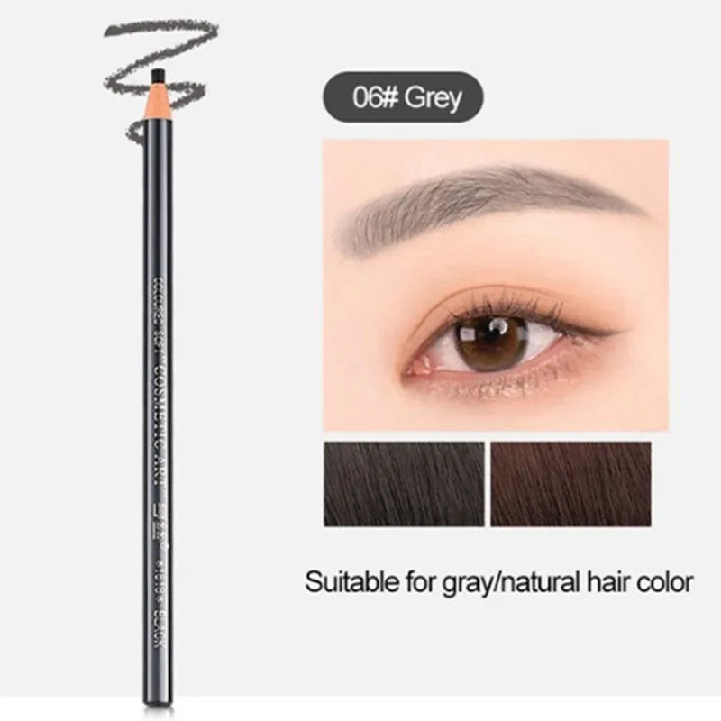Waterproof Eyebrow Pencil Brown & Black | Long-Lasting Brow Pen