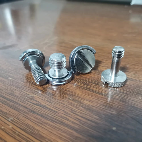 1/4inch D-Ring Tripod Screw Mounting Screw Adapter for Camera Camcorder Tripod Monopod QR Quick Release Plate Adapter Screw Oasis Select