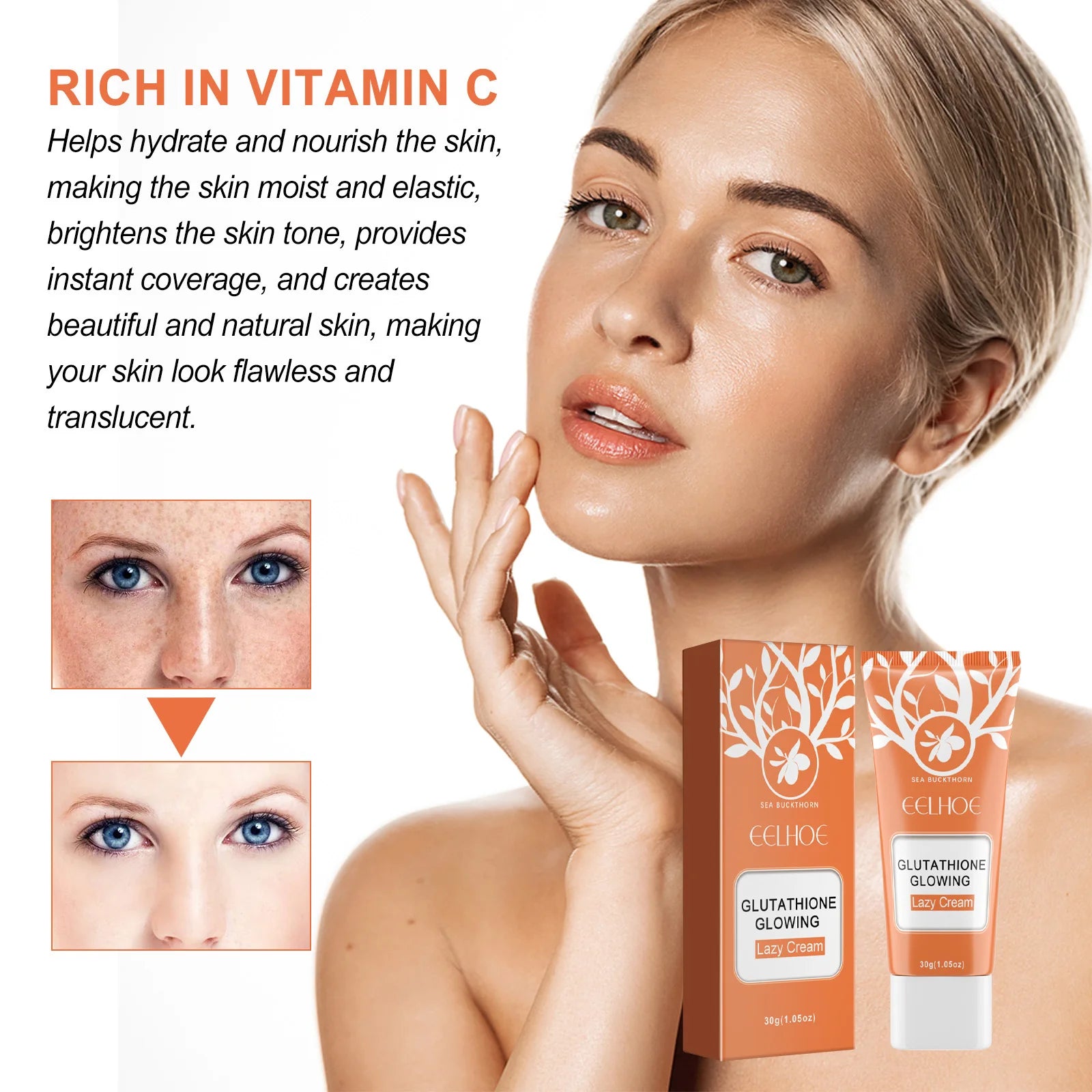 Eelhoe Brightening BB Cream – Cover Spots & Even Skin Tone