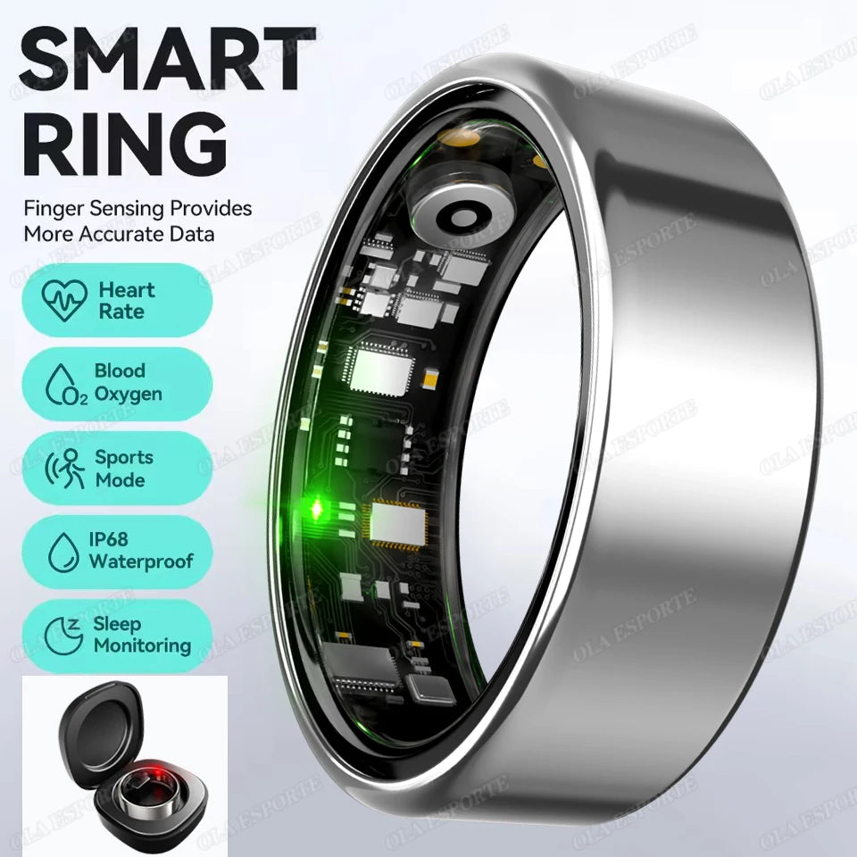 R09 Smart Ring – Heart Rate, SpO2 & Sleep Tracker | 5ATM
