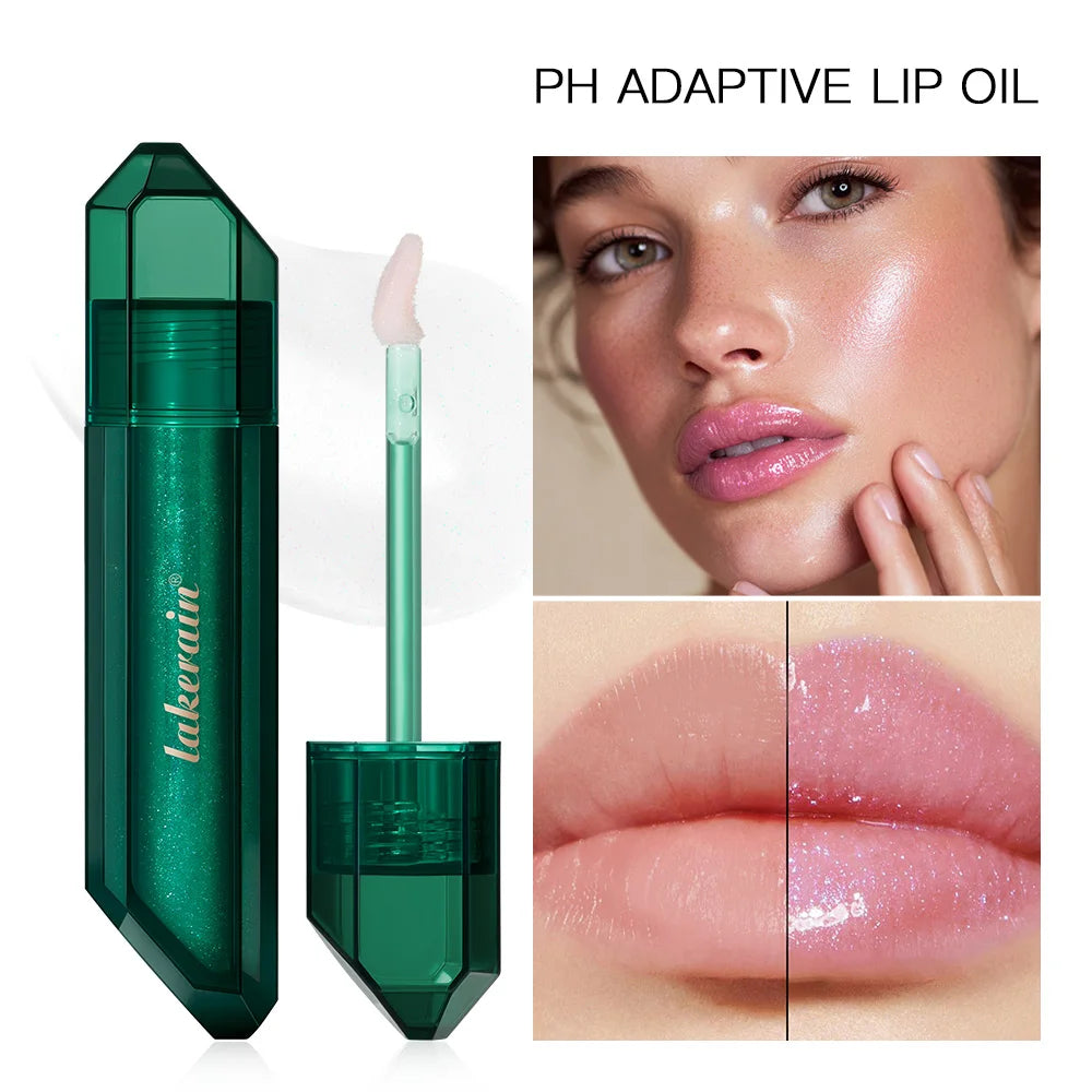 Lip Oil PH Adaptive Color Changing Magic Pink Tone Moisturizing Nourish For All Skin Tones Popular Care Lip Plumper Lips Glosses Oasis Select
