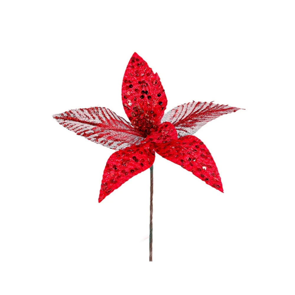 Christmas Flower Decorative Artificial Flowers Berry Bouquet Festive Navidad Accessories For Wreath Festive Events Holiday Oasis Select