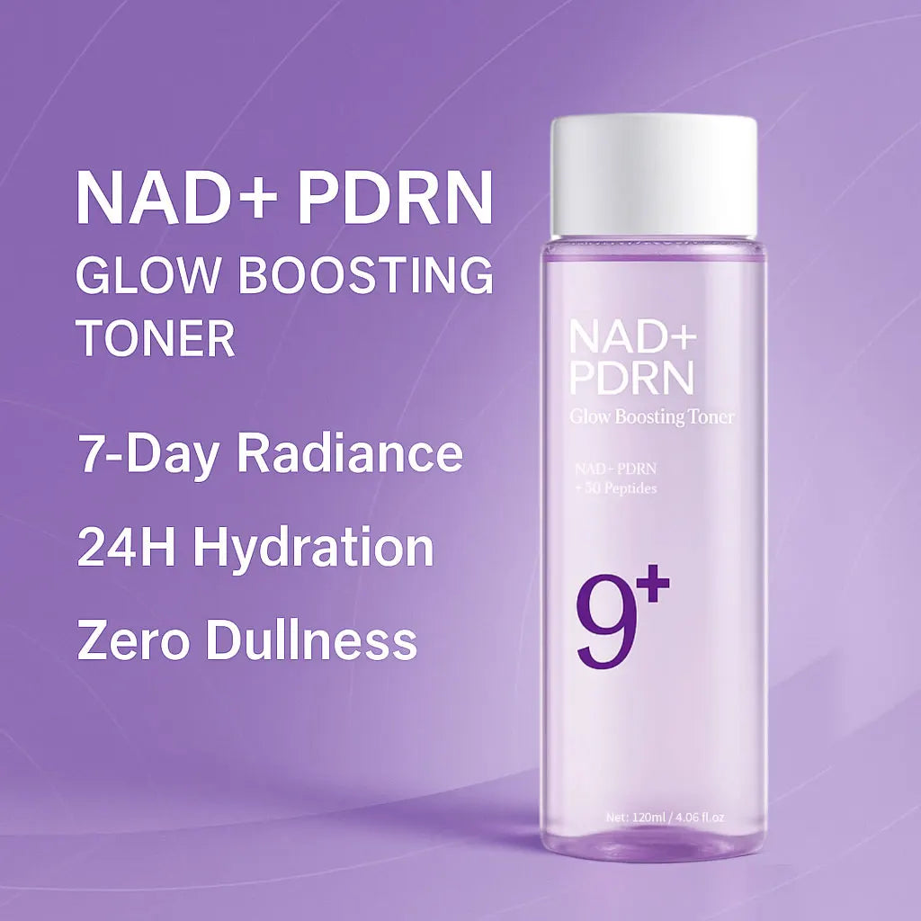 SAUVASINE NAD+ PDRN Glow Boosting Toner 120ml | Hydrating Essence