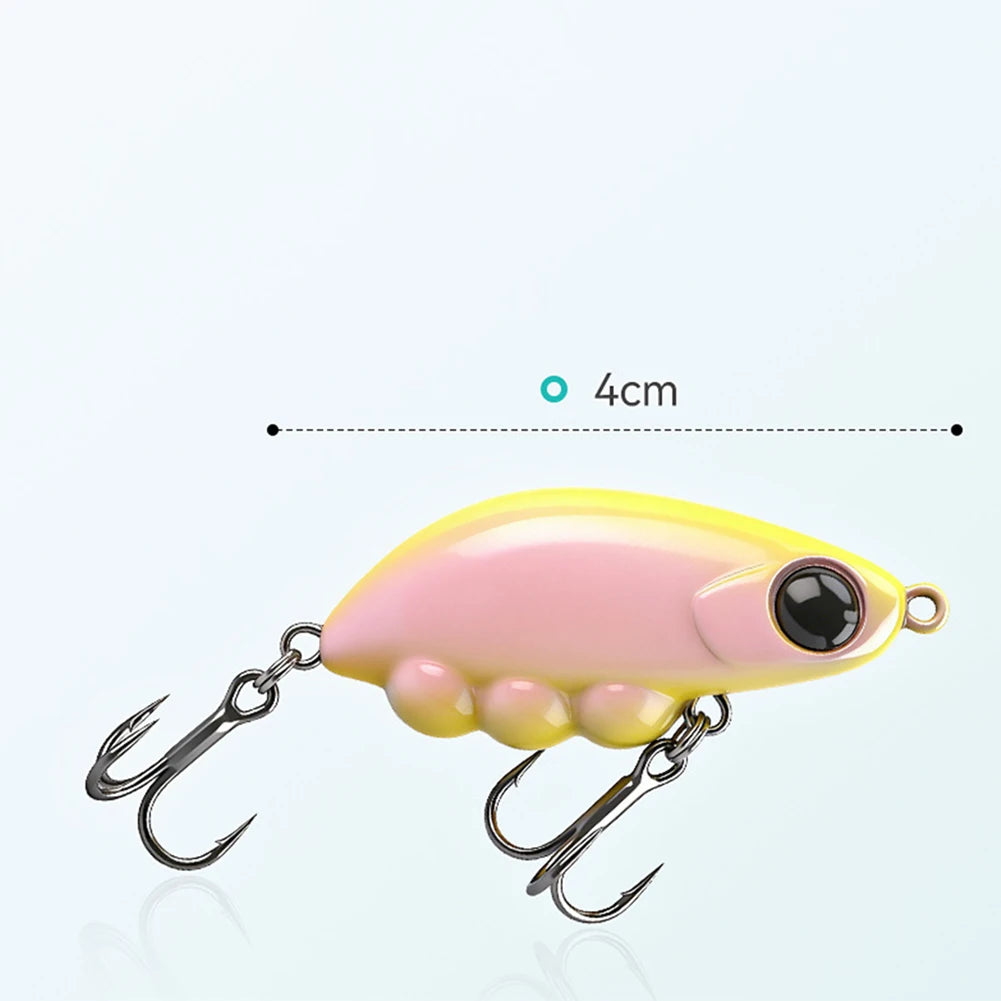 Slow Sinking Minnow Pencil Lure 4cm 4.2g Jerkbait Wobbler Bait With Reflective Body For Freshwater Saltwater Fishing Gear Oasis Select