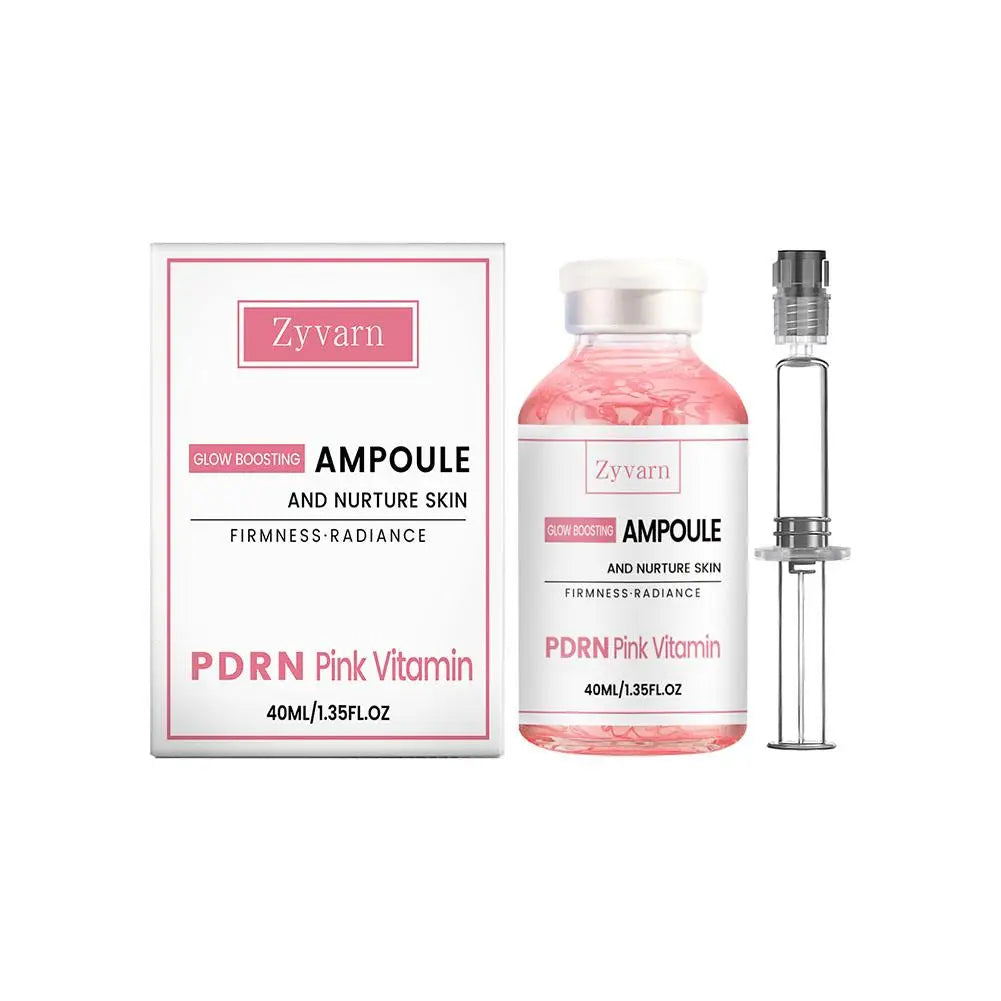 PDRN Pink Vitamin Glow Boosting Facial Serum Ampoule 40ml Facial Serum Ampoule Oasis Select 1pcs