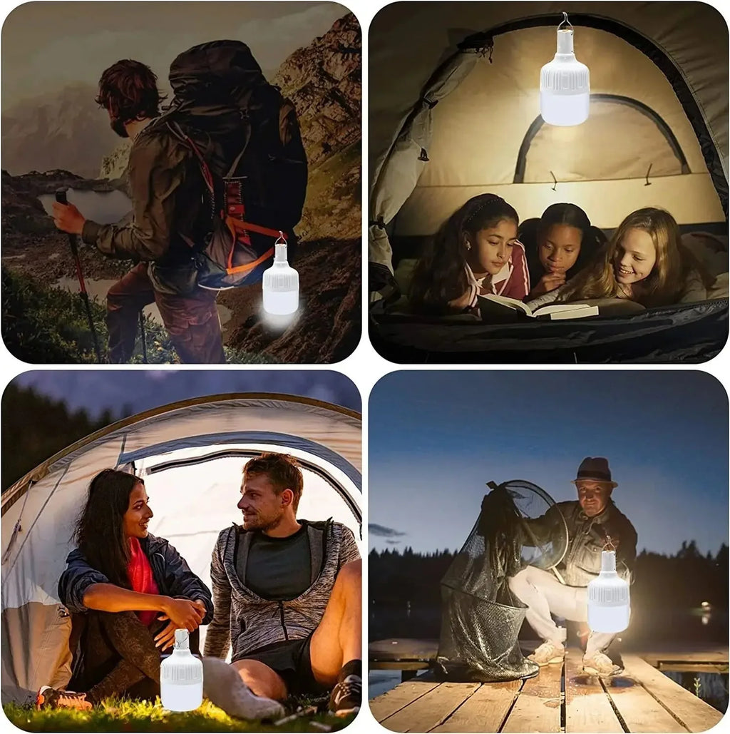 Hanging LED Street Lamp Charging Lamp Multifunctional Lamp Charging Energy-saving Lamp Emergency Lamp Camping Lamp Charging Oasis Select