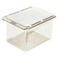 Transparent Bathroom Cotton Stick Makeup Cotton Bathroom Pull-Out Storage Drawer Style Storage Box Under The Mirror Cabinet Oasis Select 12x8x8