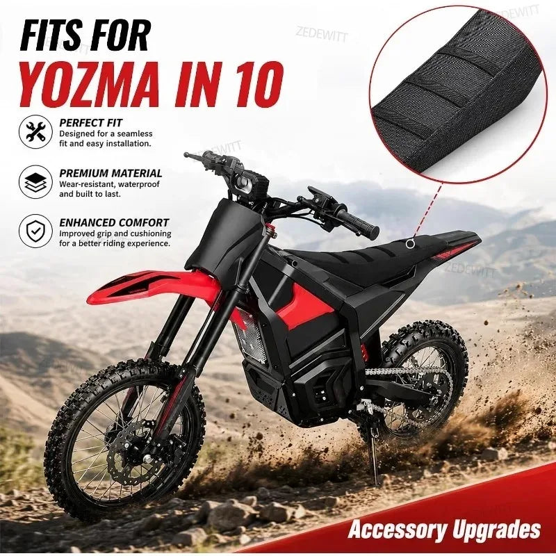 For Yozma IN10 Breathable Waterproof Wear Resistant Seat Cover Protector Motorbike Dirt Bike EBike Electric Vehicle Accessories Oasis Select