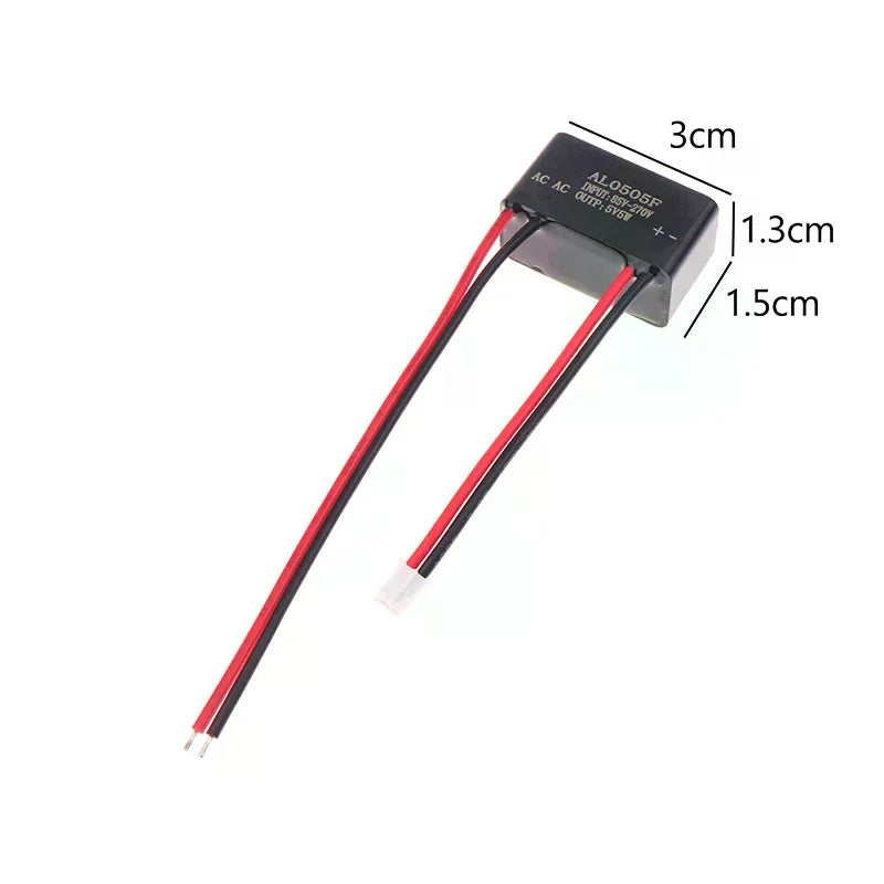 AC 220V To DC 5V/1A 12V/5W AL0505F Waterproof Epoxy Potting Light Power Supply Isolation Switch Module Driver AC To DC Converter Oasis Select