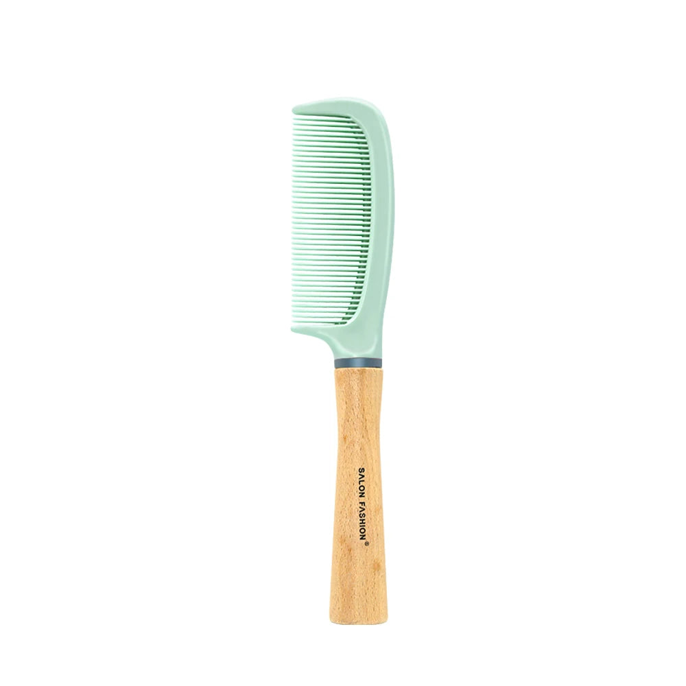 Wooden Handle Anti-Static Air Cushion Hair Brush & Comb