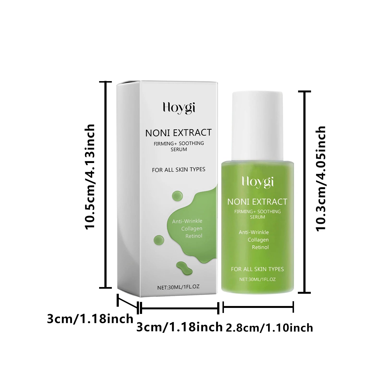 Retinol Serum Noni Fruit Essence Nourishing Brightening & Plumping Moisturizing Firming Smoothing Soothing Facial Skin Care Oasis Select