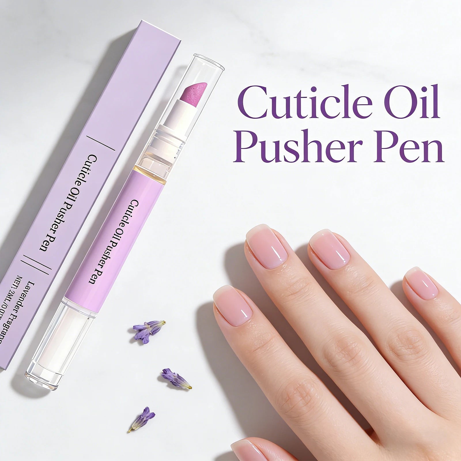 Cuticle Oil Pusher Pen – Nourishing Nail Care Treatment 2ml