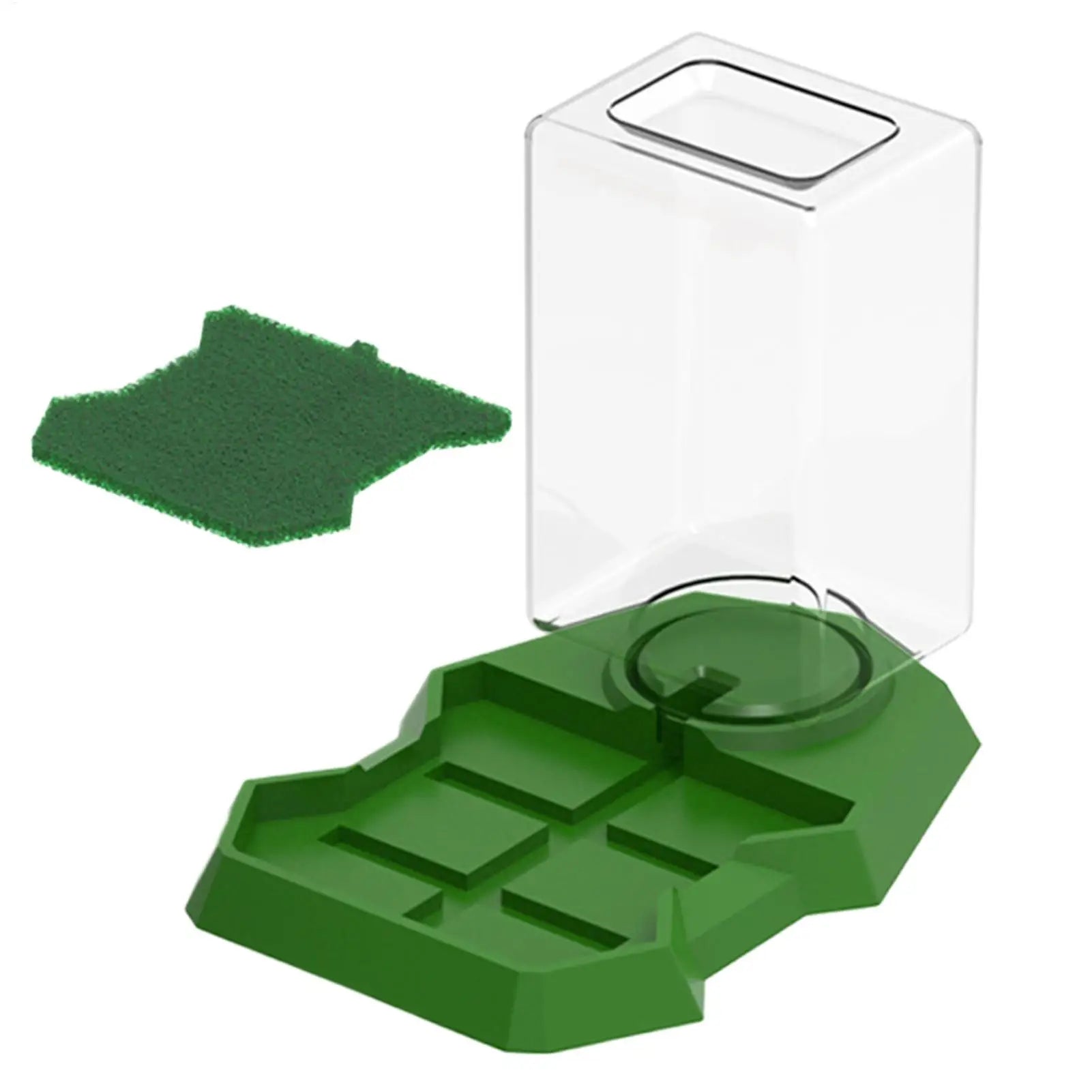 Reptile Water Dispenser Reptile Water Dish Bowl Anti-slip Large Capacity Turtle Feeders Waterer For Snake Terrarium Tank Oasis Select