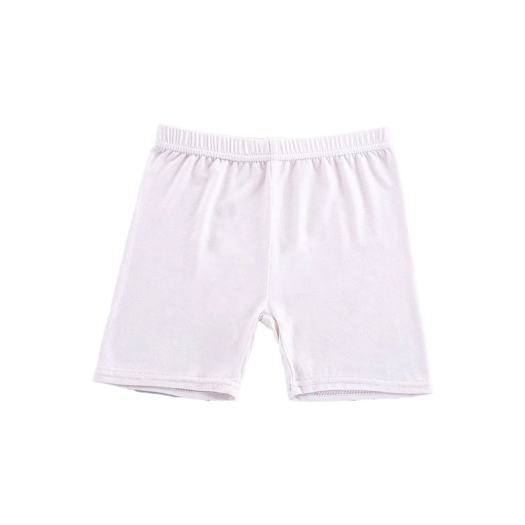 Girls Summer Safety Leggings Cycling Pants Children Anti-emptied Stretch Solid Color Mid-rise Yoga Dancing Shorts 1PC Oasis Select