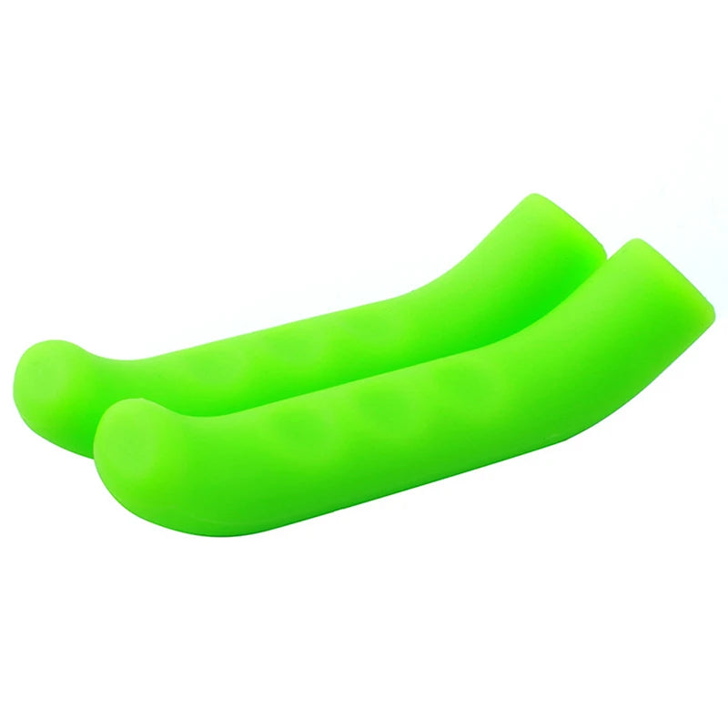 Bicycle Brake Handle Cover TPR MTB Grips Bicycle Handlebar Protect Cover Anti-slip Bicycle Protective Gear Bike Accessories Oasis Select Fluorescence green