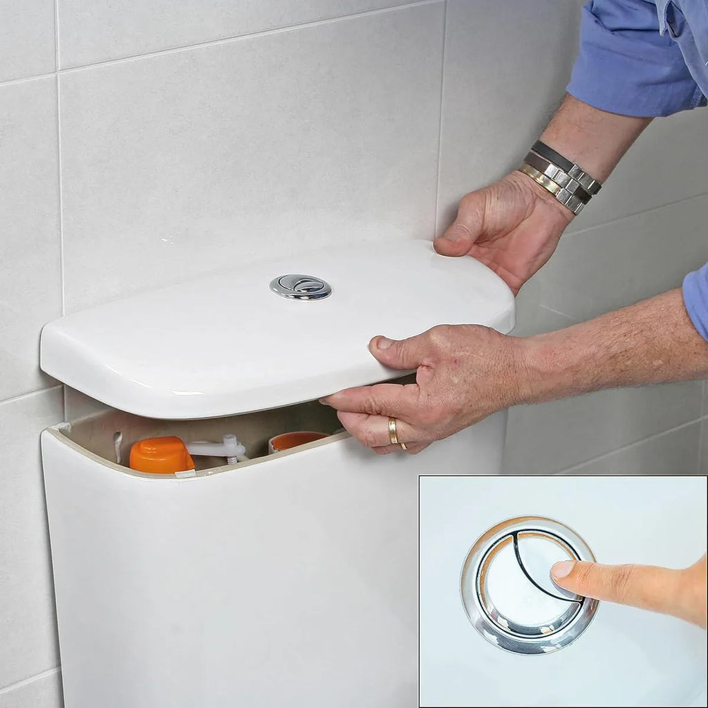 48MM Double Toilet Flush Water Tank Toilet Push Button Parts Accessories Tool Valve Lid Bathroom Toilet Button Accessory WC DIY Oasis Select
