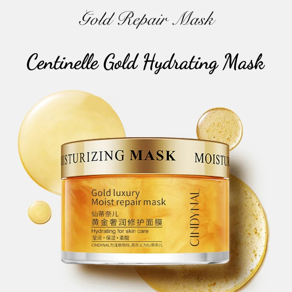 24K Gold Sleeping Mask 120g – Firming & Brightening Night Cream