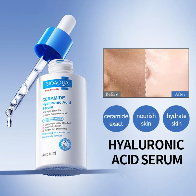 BIOAQUA Ceramide & Hyaluronic Acid Face Serum | Moisturizing Face Serum Oasis Select