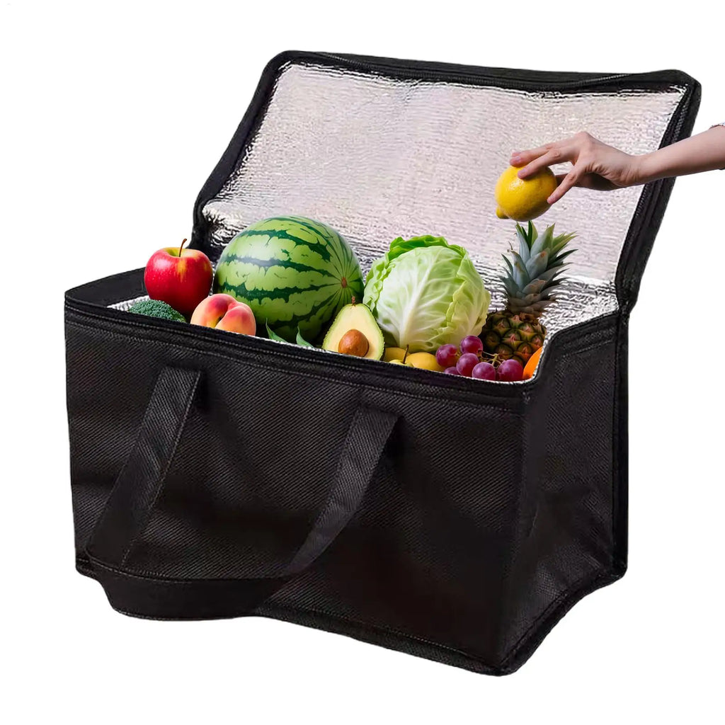 Portable Large Insulated Picnic Bags Thermal Food Cooler Tote for Outdoor Camping Beach Leakproof Cooler Bag with Zipper Oasis Select
