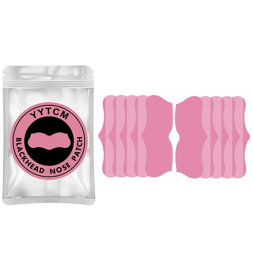 Large Pink Nose Pore Strips – Deep Cleansing Blackhead Remover