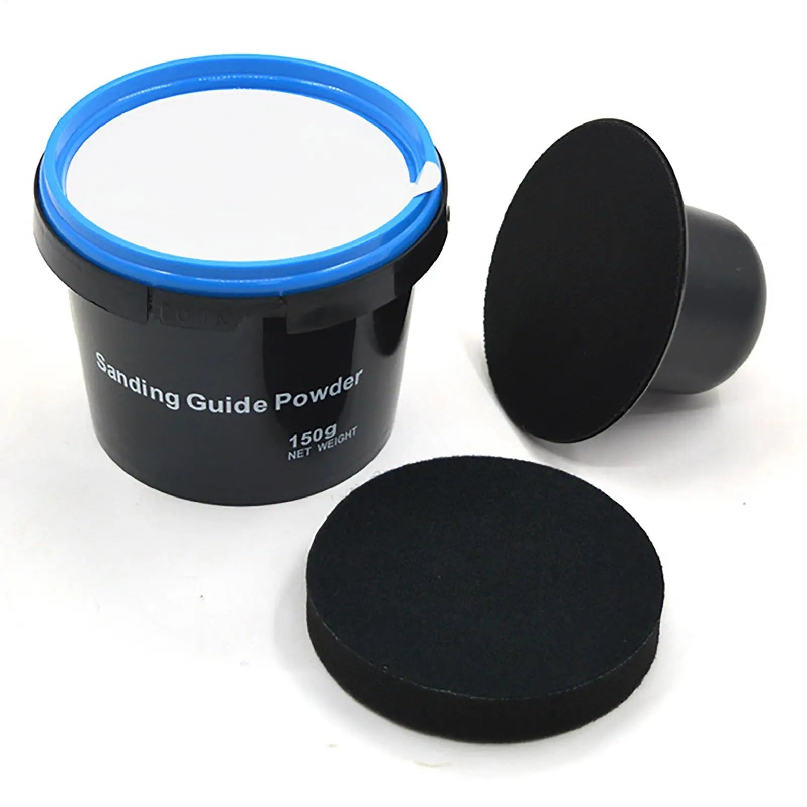 Sanding Guide Coat Powder Leak-Proof Black Guide Coat Powder Reusable Portable Tool with Handle Multipurpose Dry Guide Coat Oasis Select