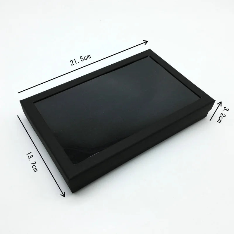 Luxury Earrings Jewelry Display Holder Organizer Practical Show Case Transparent Window PVC 36 Slots Ring Box Tray Storage Case Oasis Select