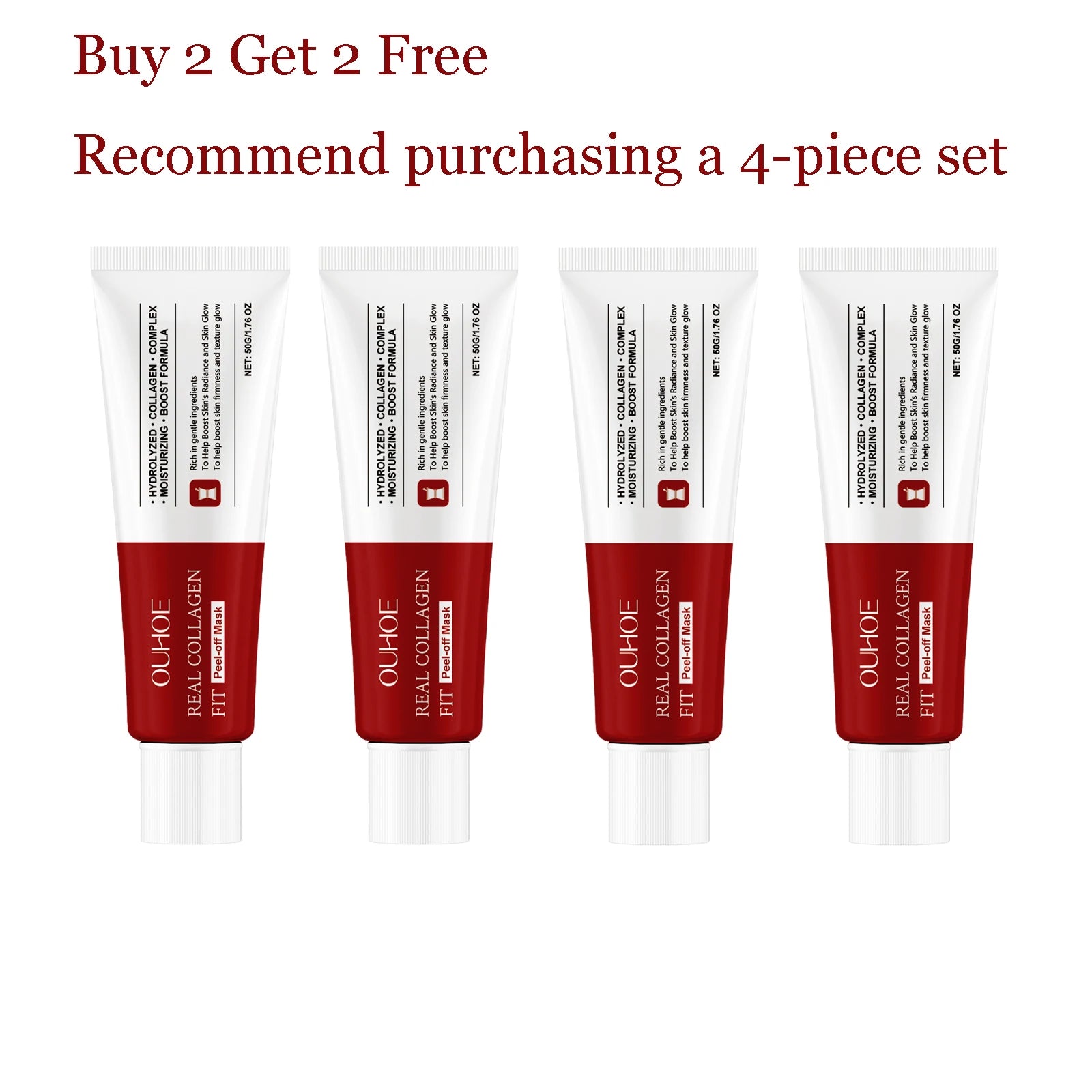50G Collagen Face Peeling Mask Deep Moisturizing & Nourishing Improve Skin Texture Enhance Elasticity Smoothing Facial Mask Oasis Select buy 2 free 2 United States