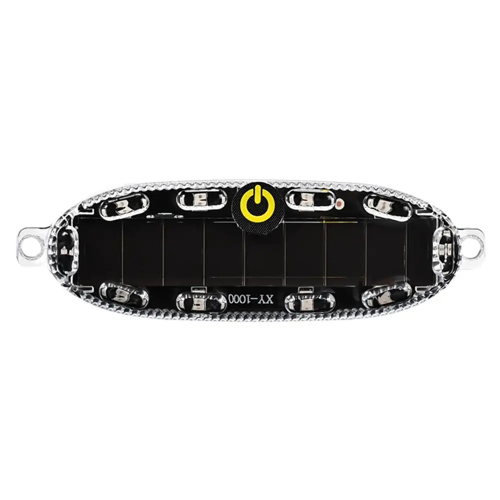 Solar LED Strobe Warning Light for Cars & Motorcycles