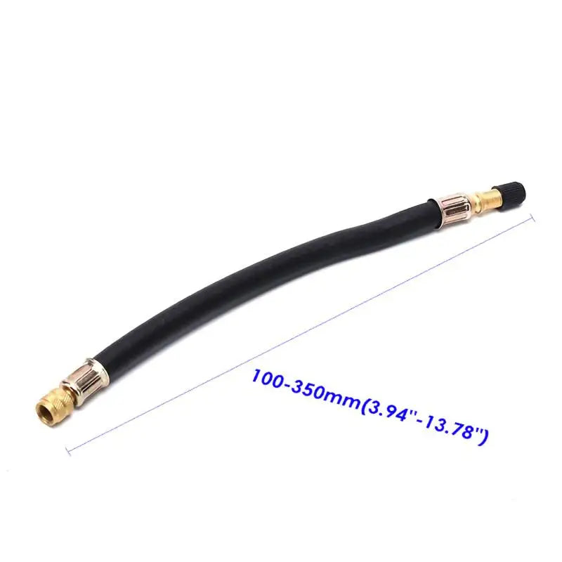 1Pcs Car Wheels Tyre Valve Stems Extensions Tube Adapter Various Braided Flexible Hose Tire Valve Inflatable Rubber Hose Oasis Select 110mm